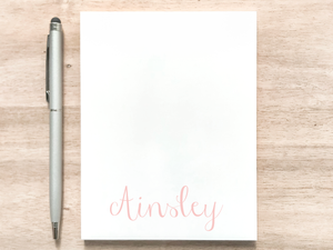 Personalized Small Notepad - Whimsy