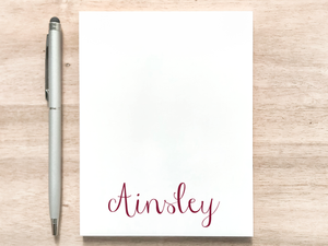 Personalized Small Notepad - Whimsy