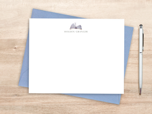 Personalized Notecard Set - Book Design