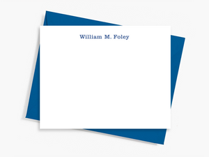 Personalized Notecard Set - Bold Name