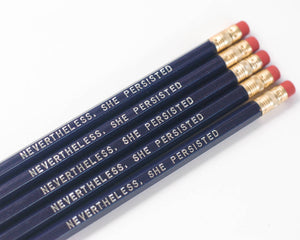 Nevertheless, She Persisted Pencil Set