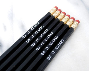 Do It Scared Pencil Set