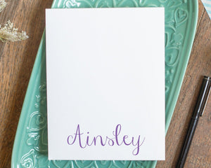 Personalized Small Notepad - Whimsy