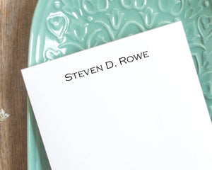 Personalized Notepad - Professional Name All Caps