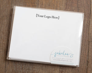 Personalized Notecard Set - Printed with your Logo