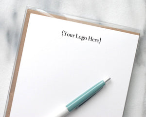 Personalized Letterhead - Customized with your Logo