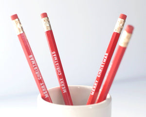 Merry Christmas Pencil Set